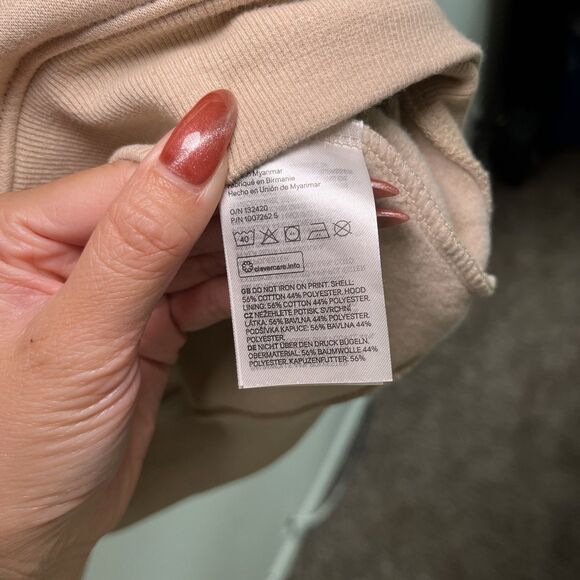 H&M Beige Hoodie with Mushroom Design - Picture 5 of 6